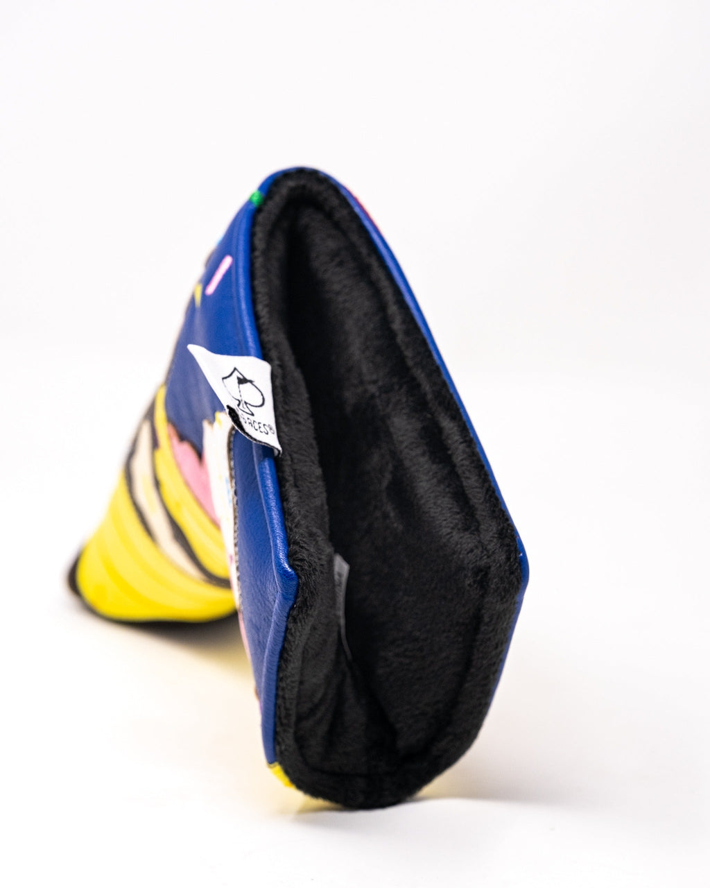 Pins and Aces Banana Split - Blade Putter Cover — side view