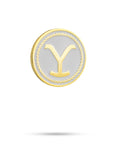 Pins and Aces Yellowstone Ball Marker — detail close-up