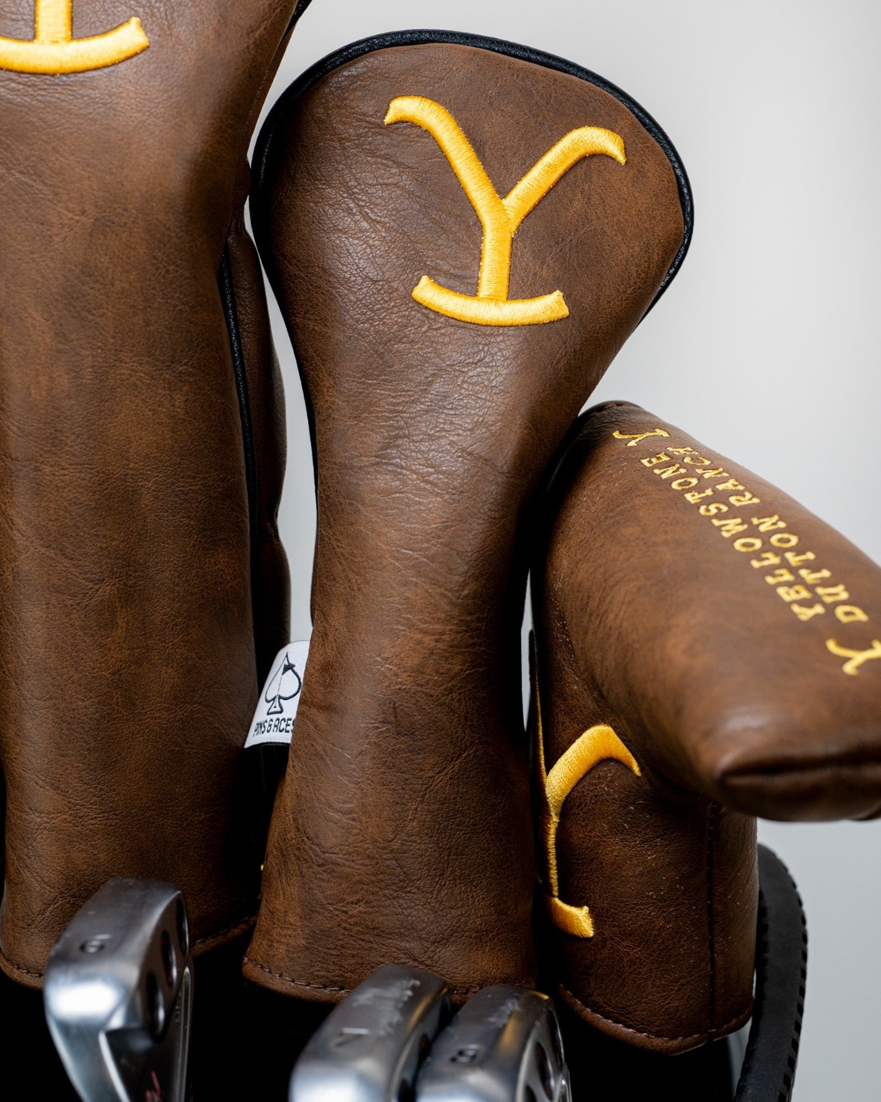 Pins and Aces Yellowstone Fairway Cover — side view