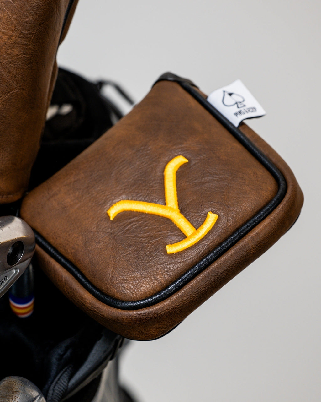 Yellowstone Putter Cover - Mallet – Pins and Aces, view 8