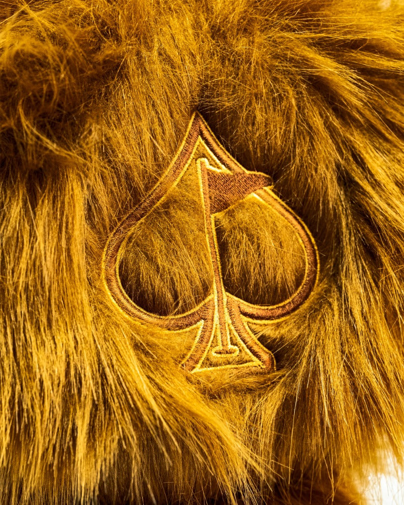 Pins and Aces Lion Driver Cover — size reference
