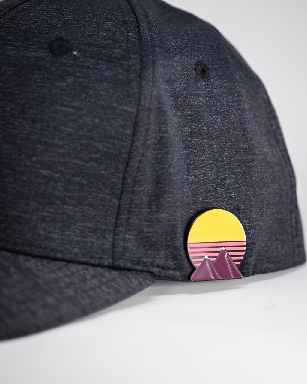 Pins and Aces Performance Spade Hat - Charcoal — lifestyle context
