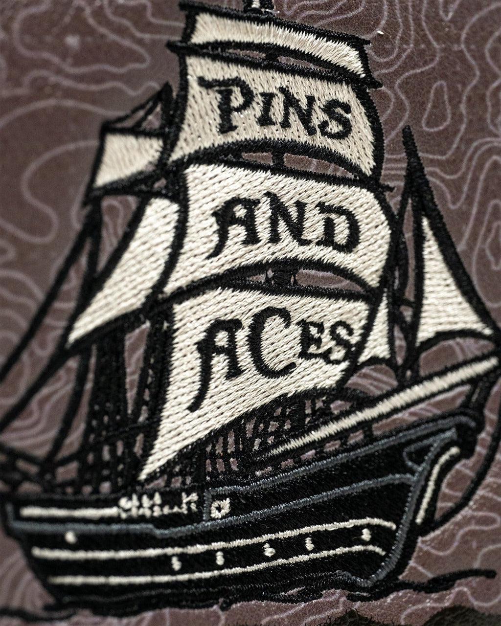 Pins and Aces Pirate - Mallet Putter Cover — side view