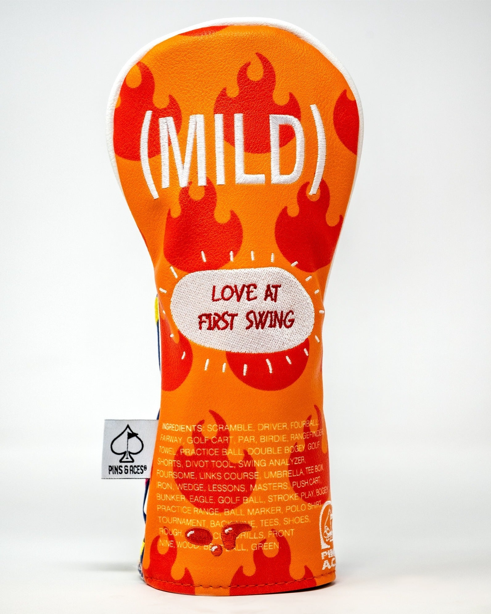 Pins and Aces Mild Sauce - Hybrid Cover — size reference