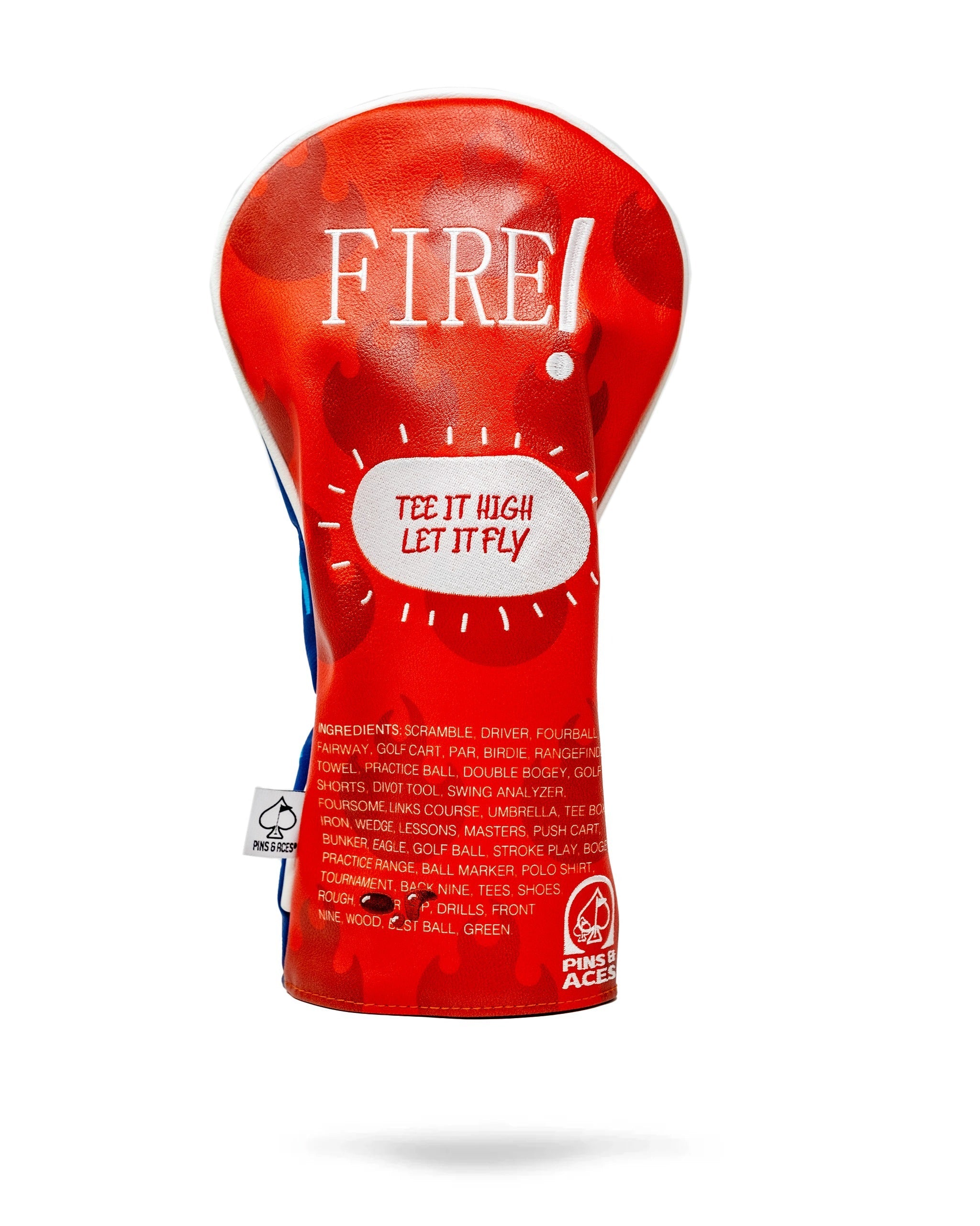 Pins and Aces Fire Sauce - Driver Cover — main product shot