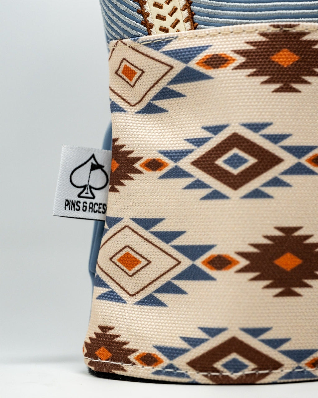 Pins and Aces Western Aesthetic - Driver Cover — detail close-up