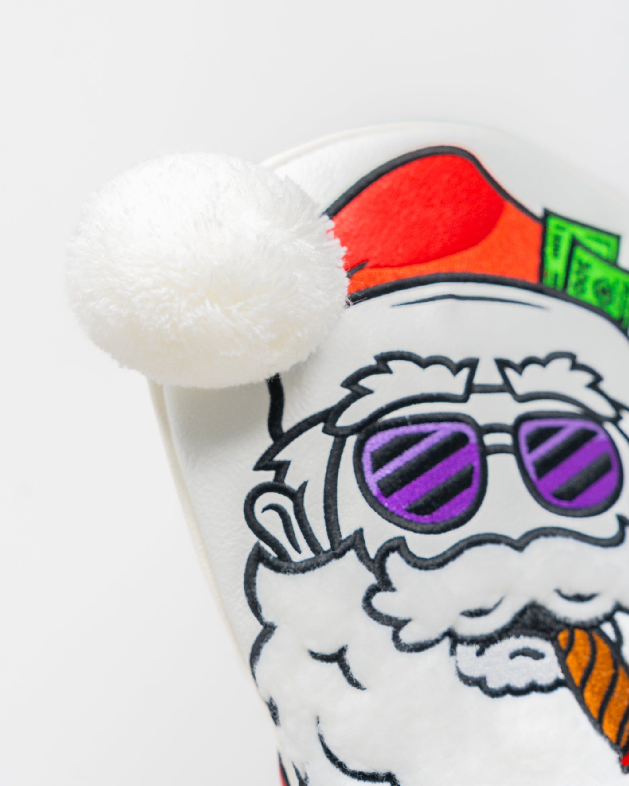 Santa Degenerate - Driver Cover – Pins and Aces, view 5