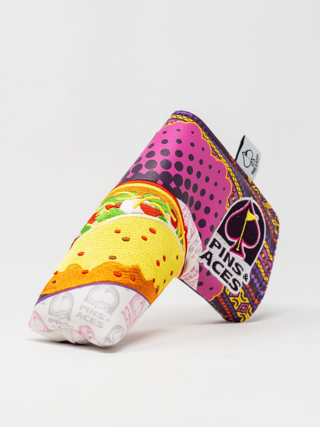 Pins and Aces The Bogey Supreme - Blade Putter Cover — side view