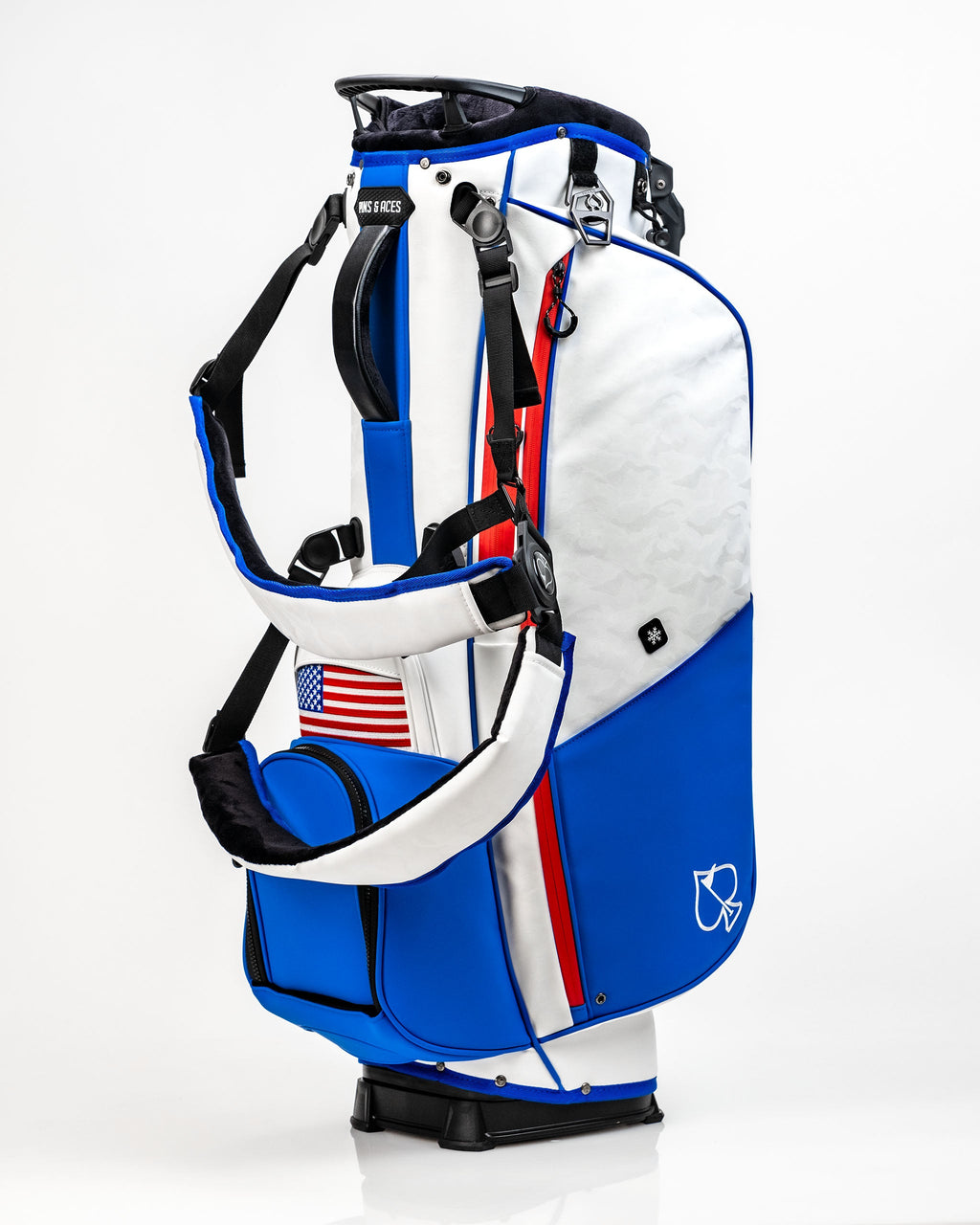 Pins and Aces Player Preferred™ Golf Bag - Golf of America — fabric or material detail