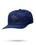 Pins and Aces Heritage Rope Hat - Navy — main product shot