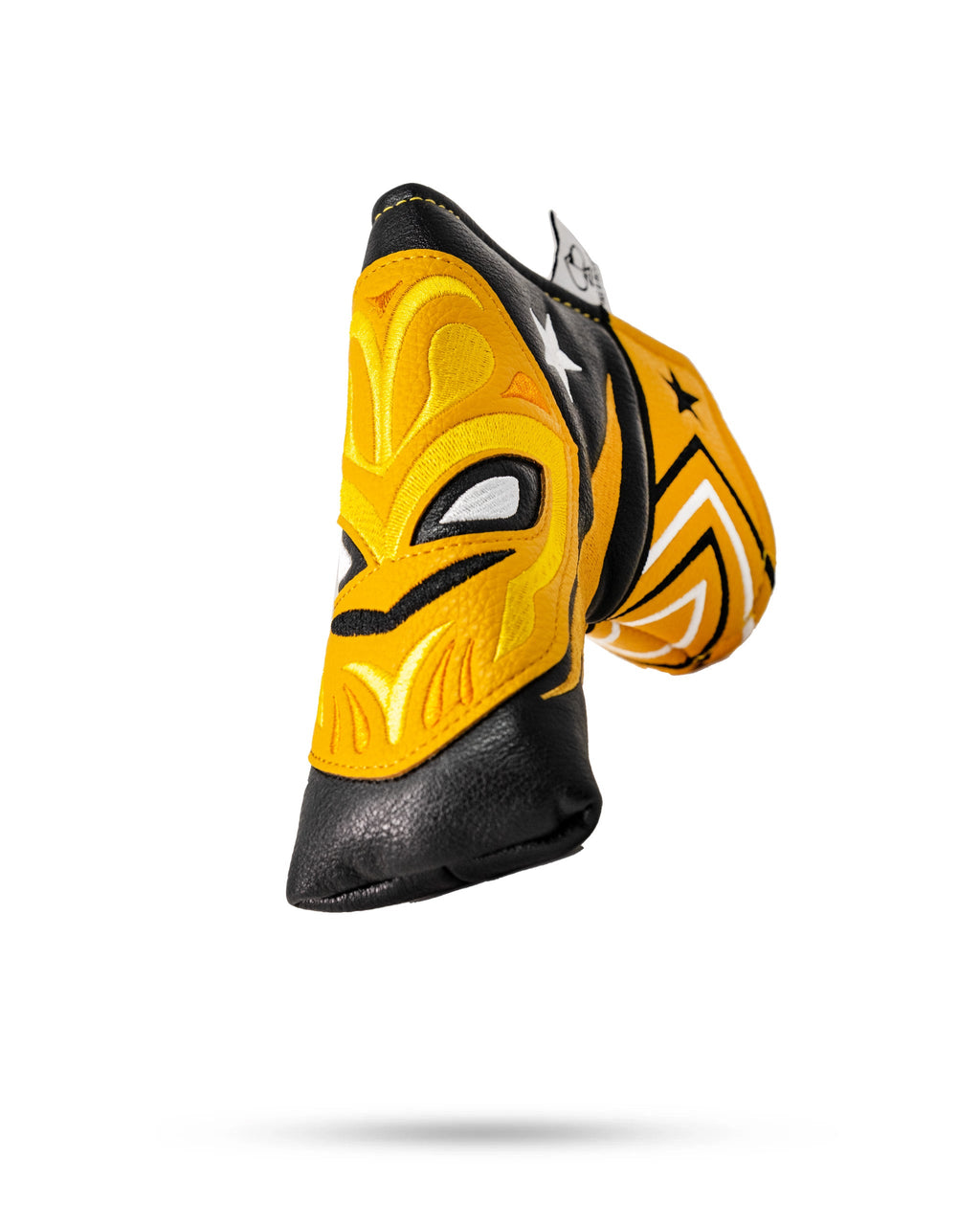 Pins and Aces Lucha Libre Mask - Blade Putter Cover — side view