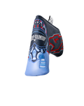 Pins and Aces Top Gun - Maverick Blade Headcover — detail close-up