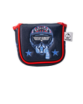 Pins and Aces Top Gun - Maverick Mallet Headcover — construction detail