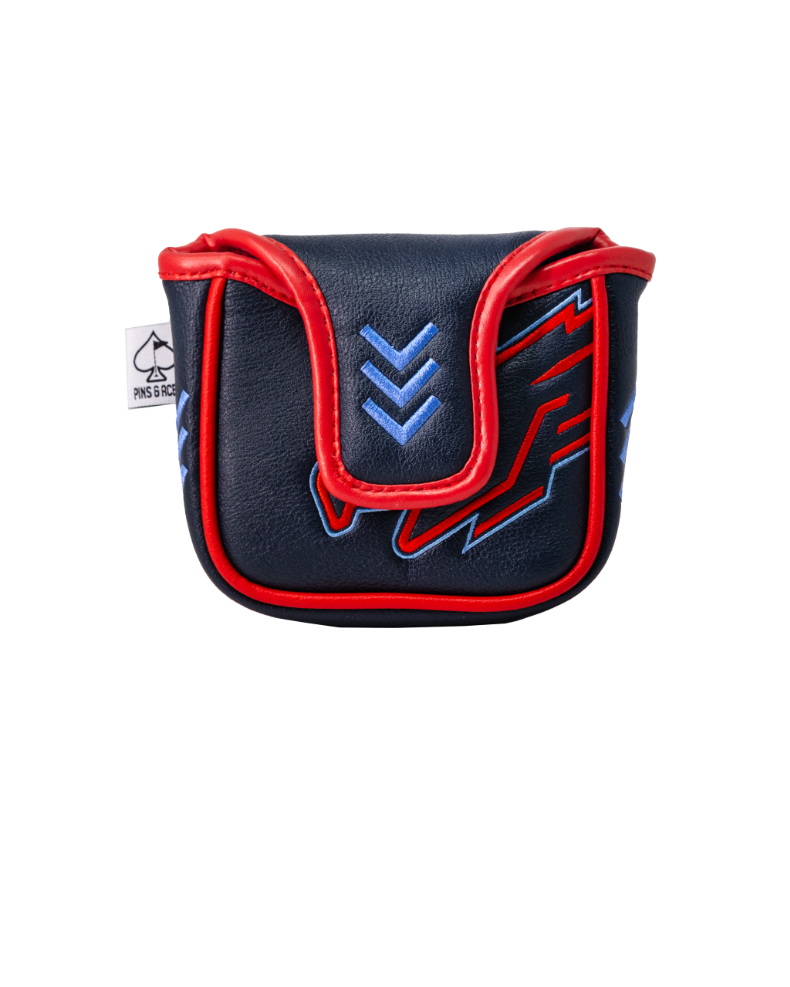 Pins and Aces Top Gun - Maverick Mallet Headcover — headcovers - putter mallet category context