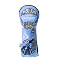 Pins and Aces Top Gun - Ice Man Fairway Headcover — detail close-up