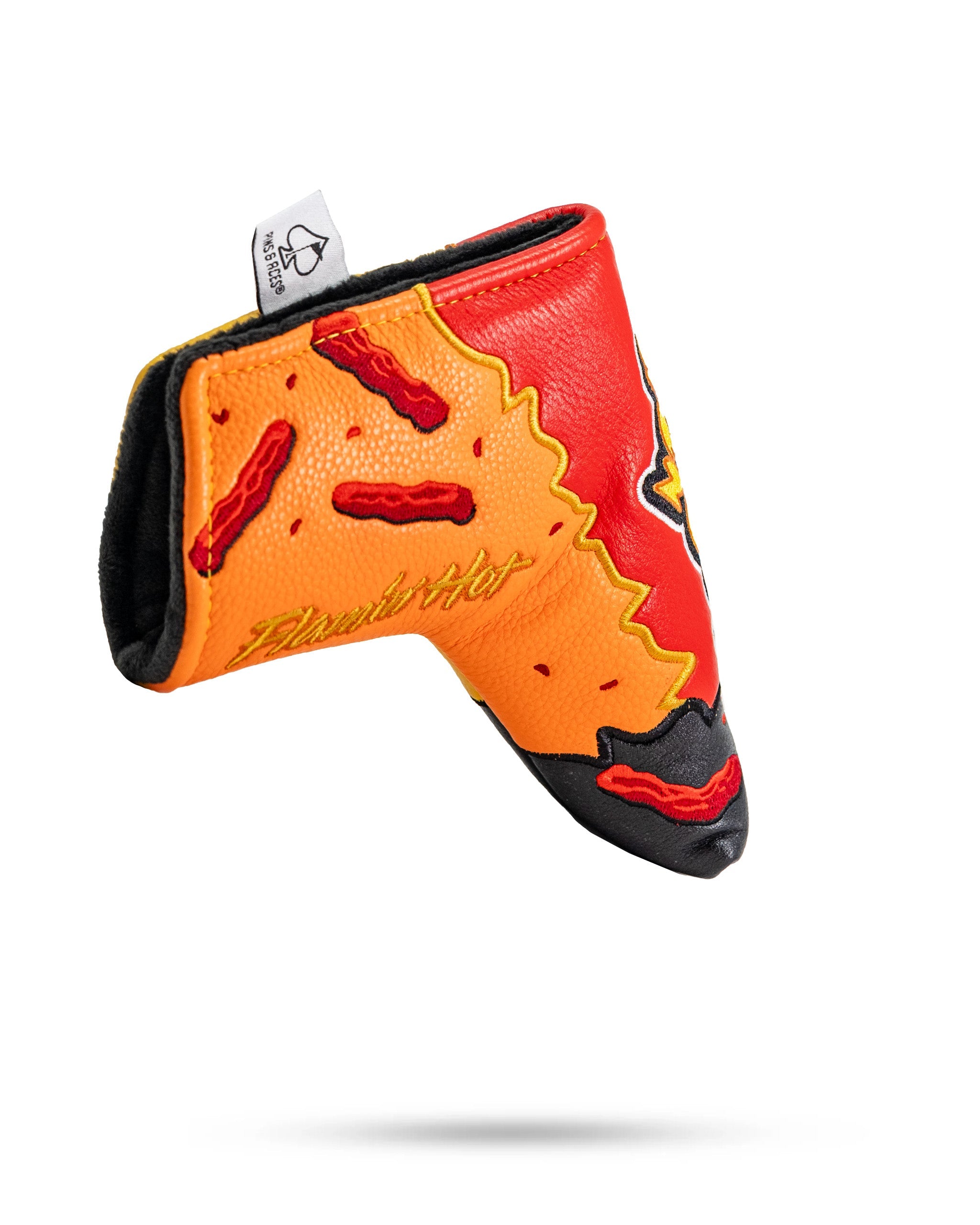 Flamin' Hot Cheaters - Blade Putter Cover – Pins and Aces, view 2