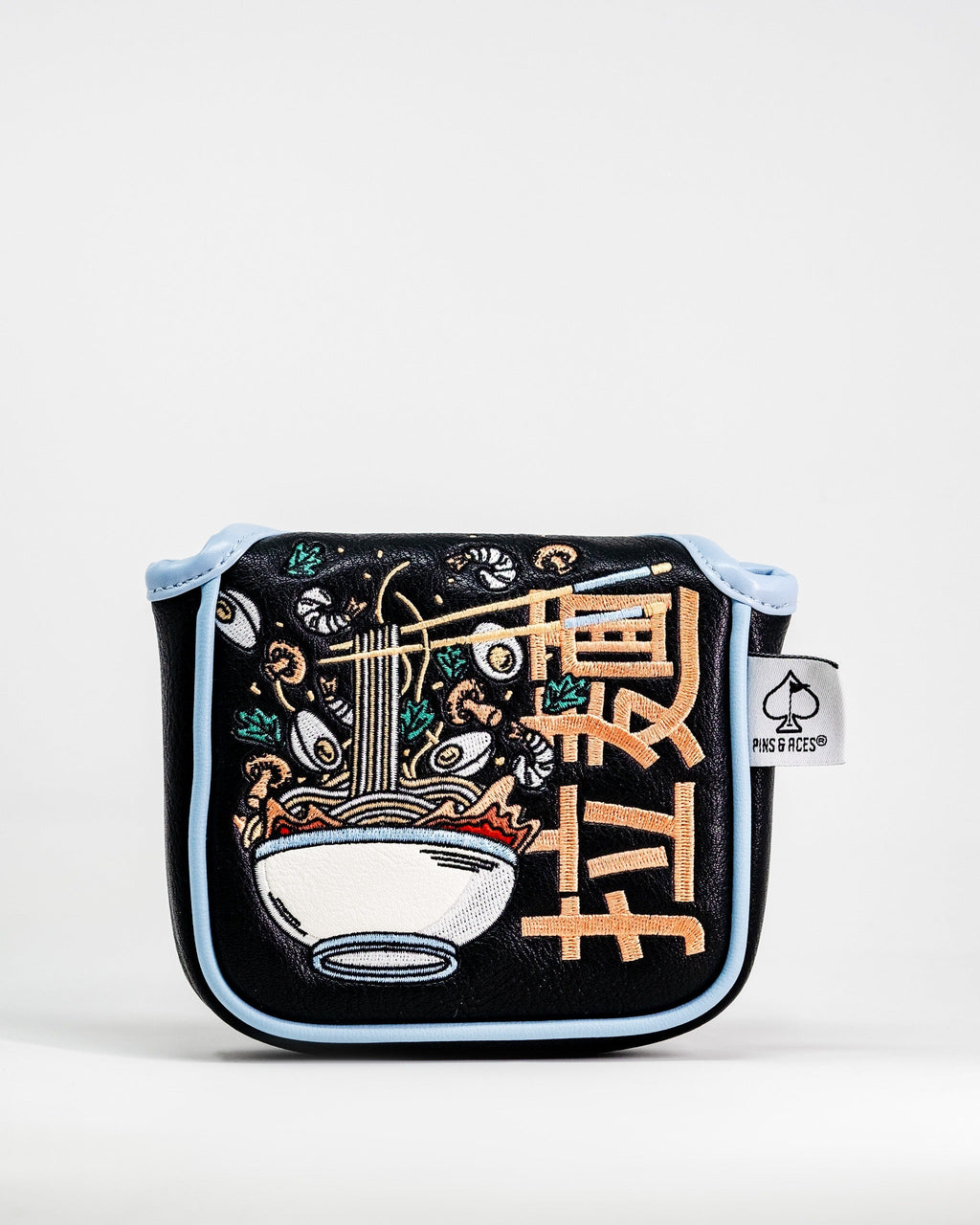 Pins and Aces Ramen - Mallet Putter Cover — alternative angle