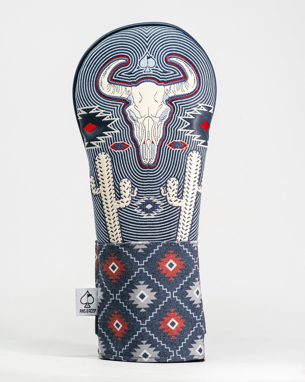 Pins and Aces Western Aesthetic - Fairway Cover — side view