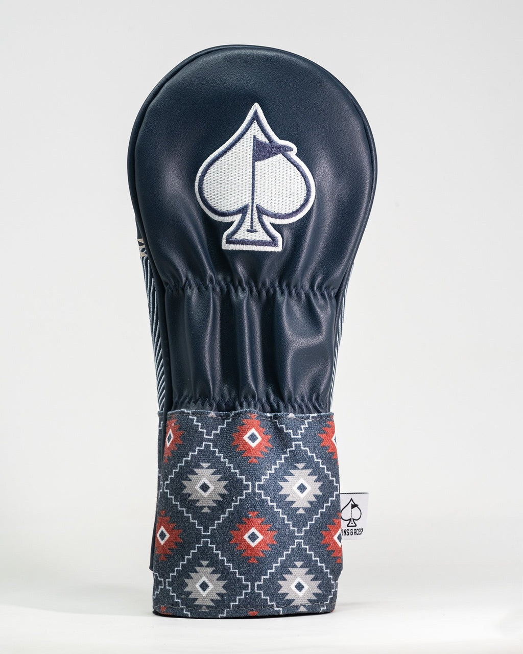 Pins and Aces Western Aesthetic - Fairway Cover — back view