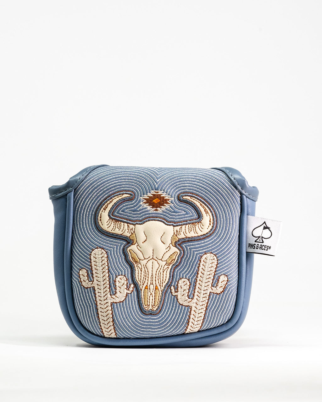 Pins and Aces Western Aesthetic - Mallet Putter Cover — alternative angle