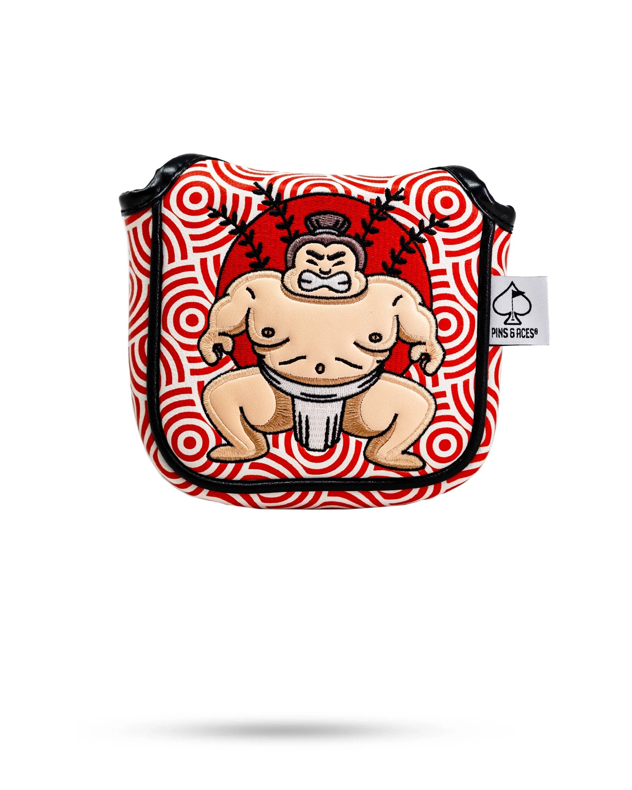 Pins and Aces Sumo - Mallet Putter Cover — side view