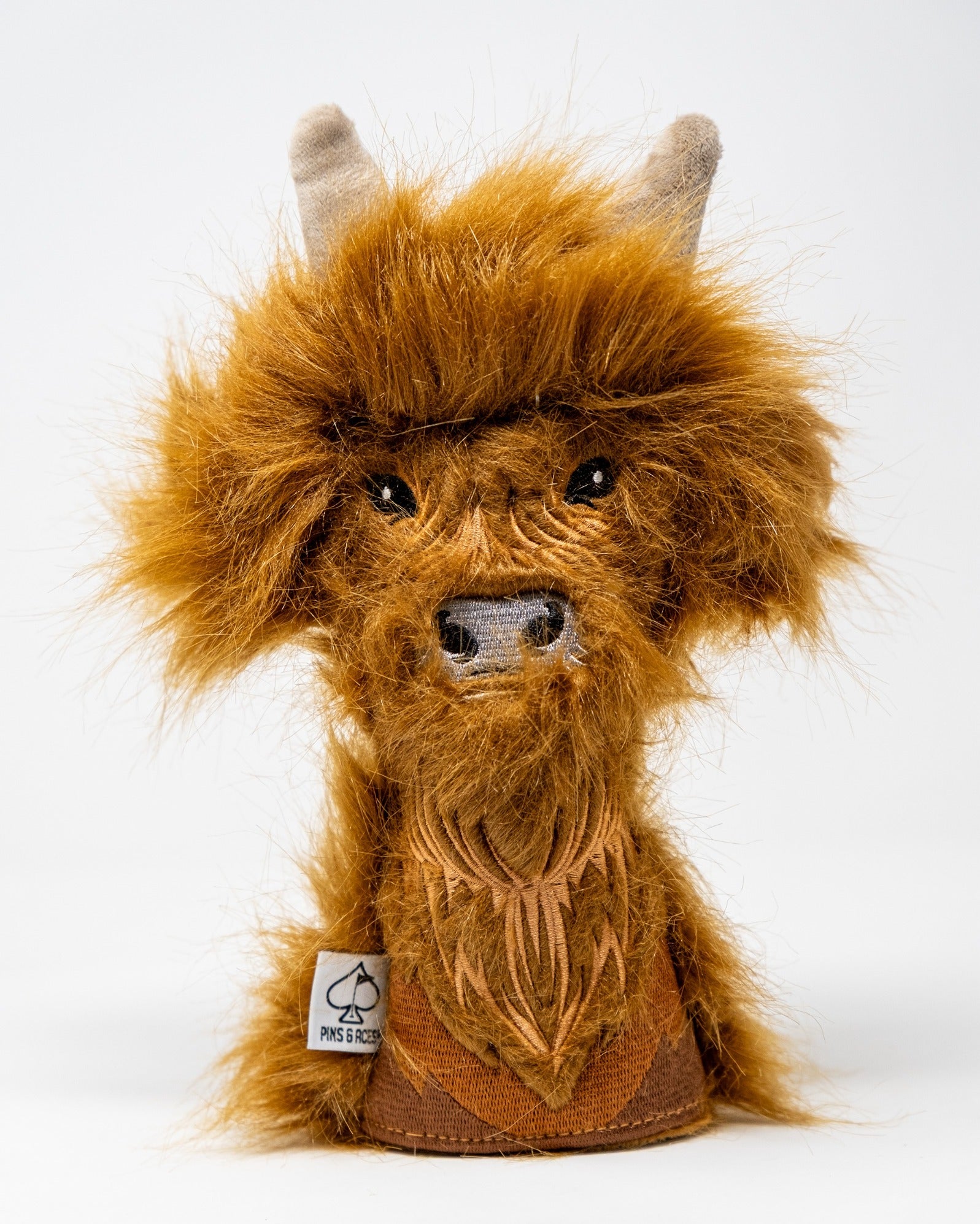 Pins and Aces Highland Cow - Hybrid Cover — packaging