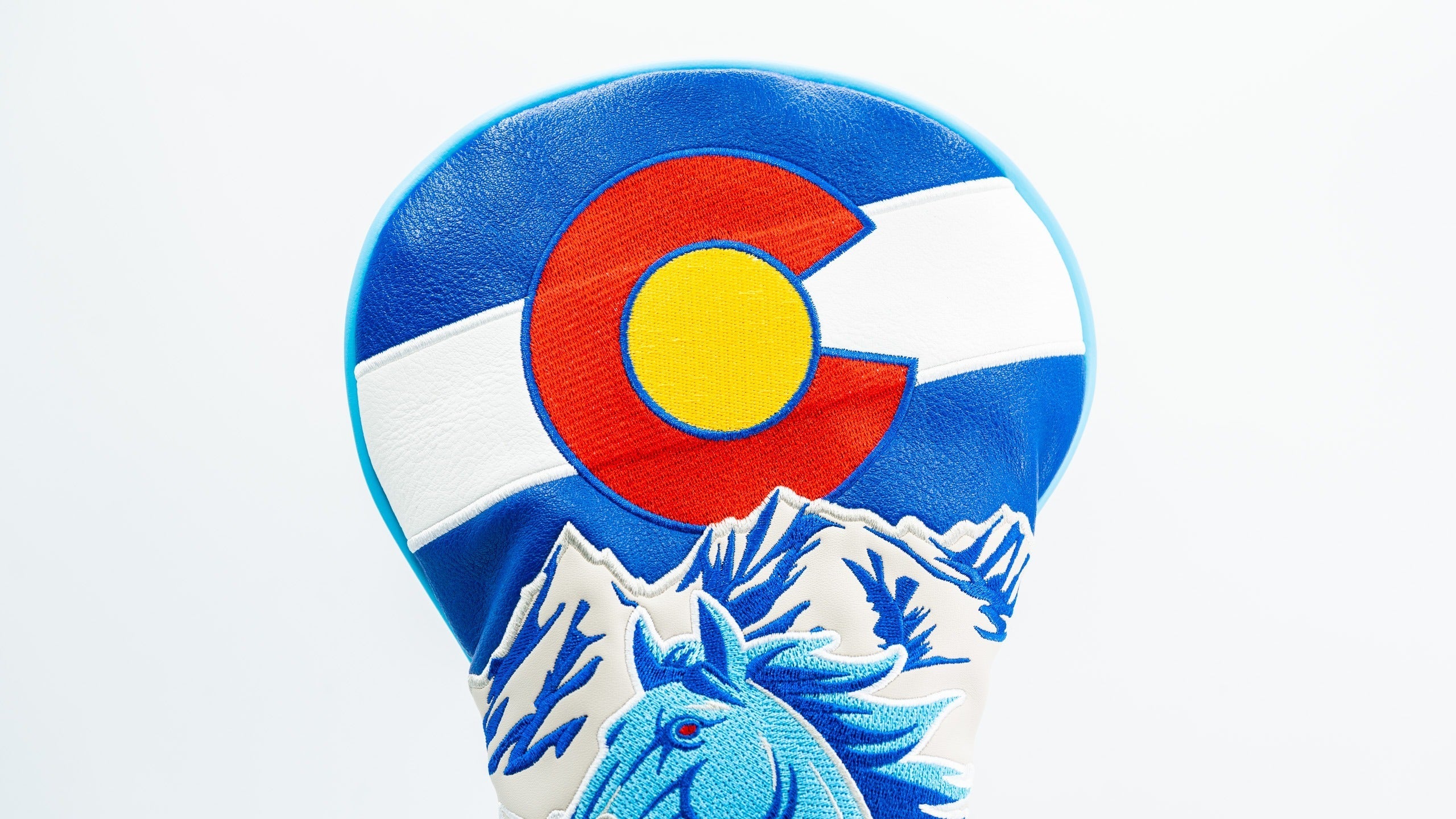 Pins and Aces Blucifer - Driver Cover — back view