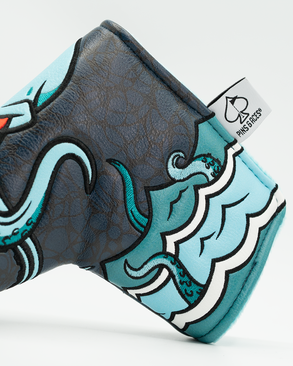 Pins and Aces Kraken - Blade Putter Cover — in-use photo
