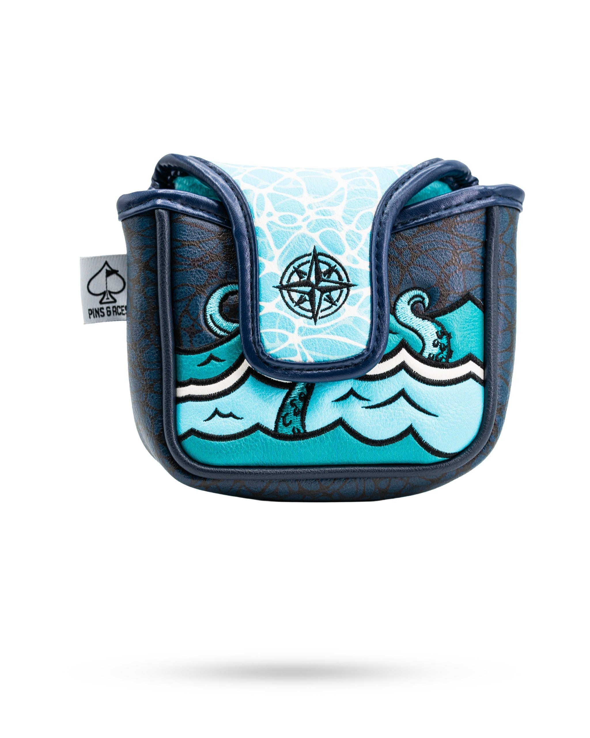 Pins and Aces Kraken - Mallet Putter Cover — lifestyle context