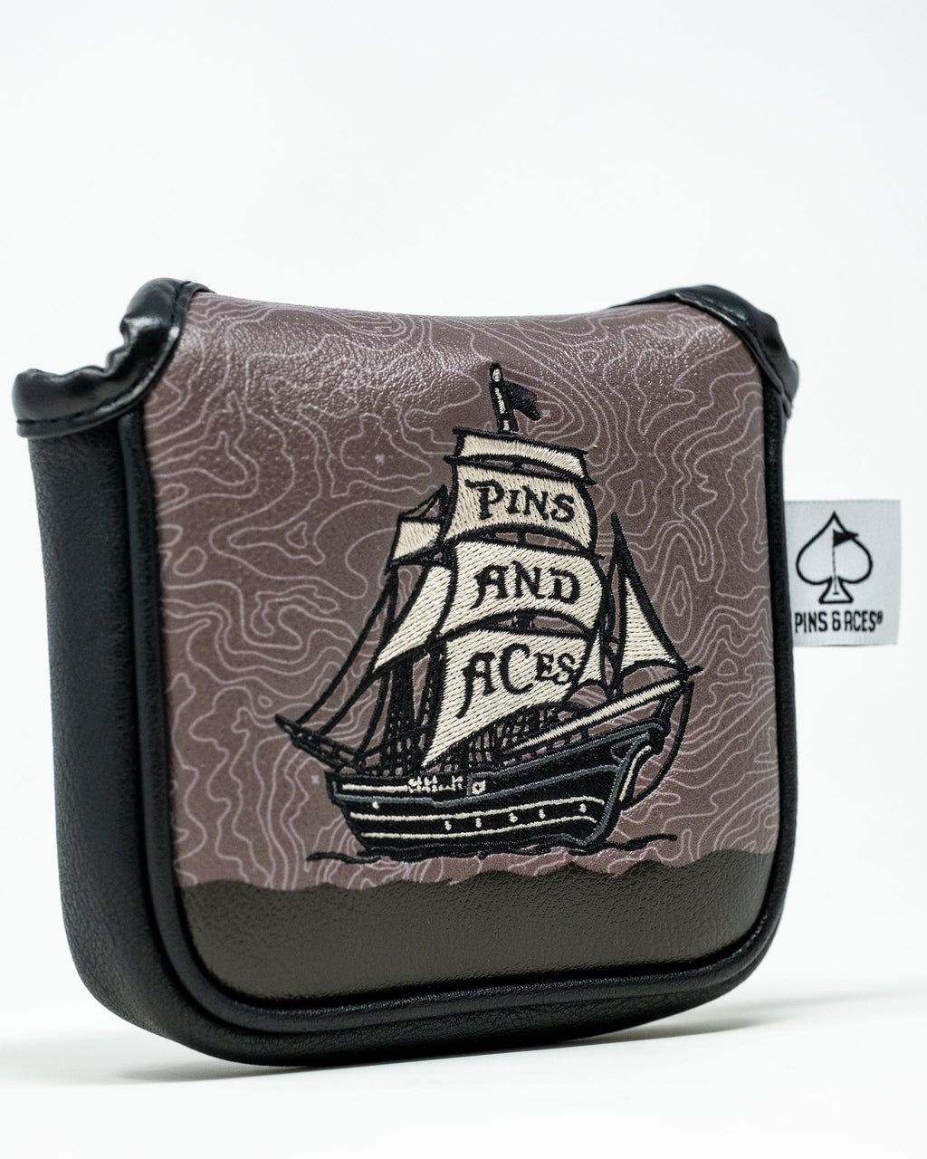 Pins and Aces Pirate - Mallet Putter Cover — packaging