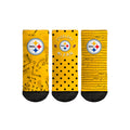 Rock 'Em Socks Pittsburgh Steelers - Number 1 Fan 3-Pack (Toddler) — main product shot