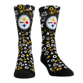 Rock 'Em Socks Pittsburgh Steelers - Valentine's Day Hearts