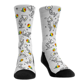 Rock 'Em Socks Pixar - Lamp and Ball All-Over