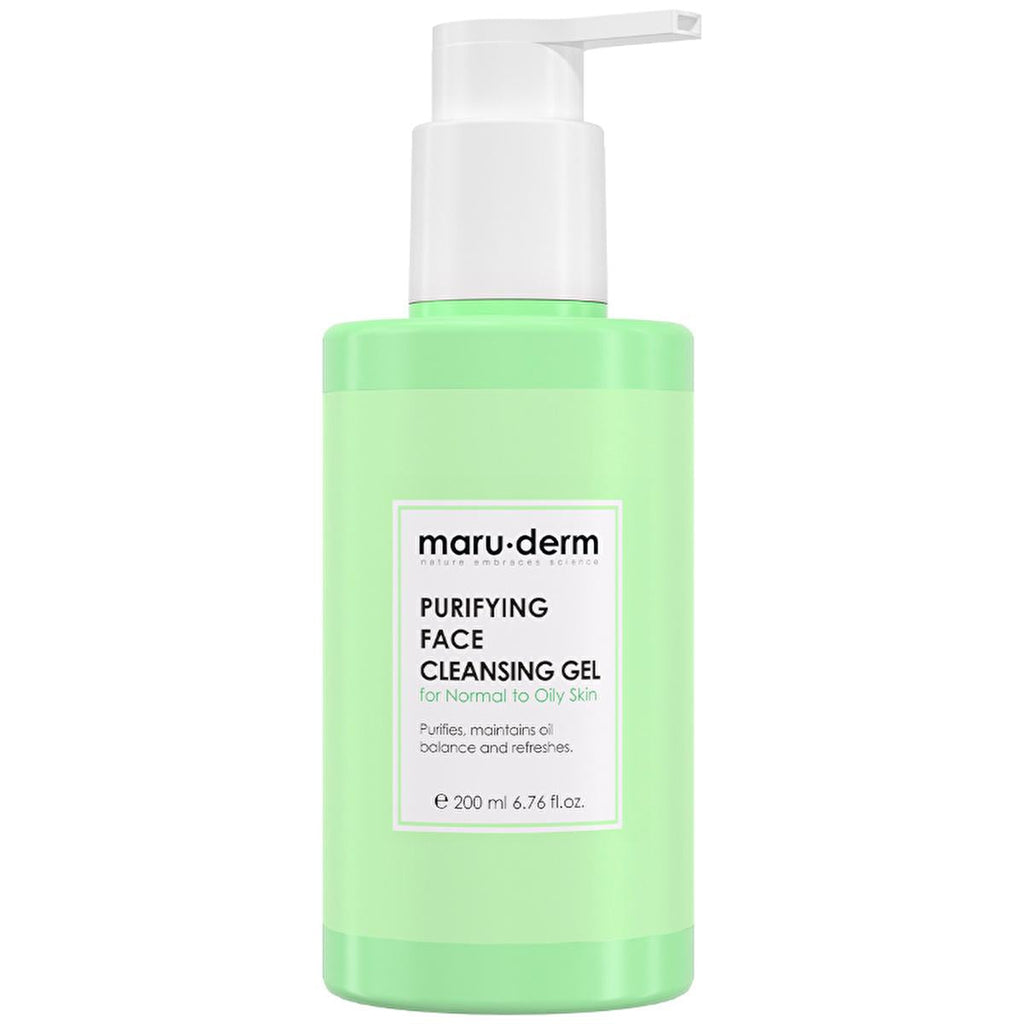 Maruderm Salicylic Acid Face Wash: Gentle Exfoliating Cleanser for Oily & Combination Skin - Pore Cleansing, SLES & Paraben Free, 6.76 fl oz