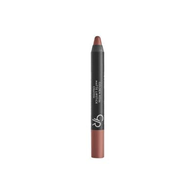 Golden Rose Matte Lipstick Crayon - Vegan, Cruelty-Free, Moisturizing Lip Color