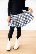 Mila & Rose ® Plaid Pumpkins Twirl Skegging — main product shot