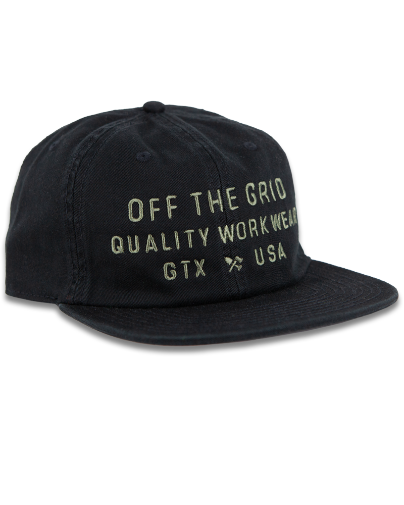 Off The Grid Surplus Plated Hat — lifestyle context