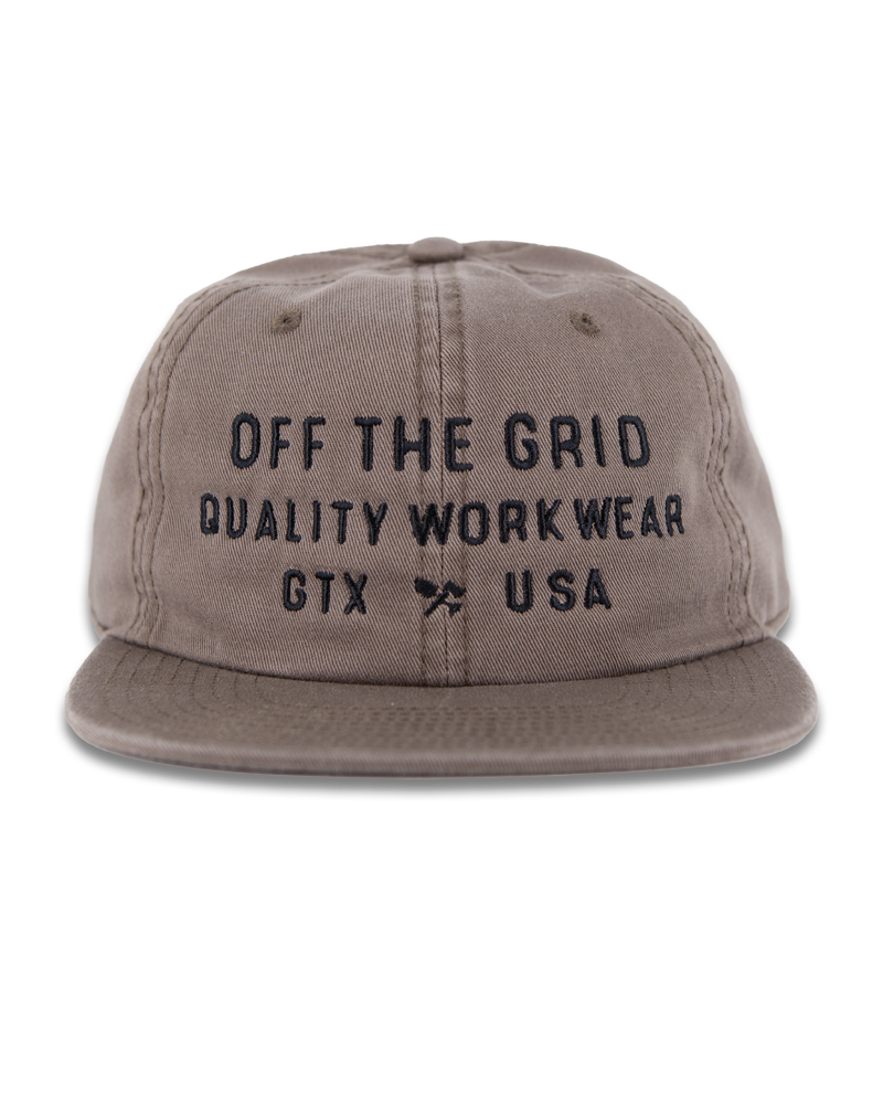 Off The Grid Surplus Plated Hat — back view