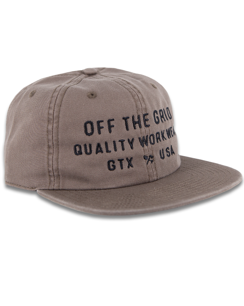 Off The Grid Surplus Plated Hat — alternative angle