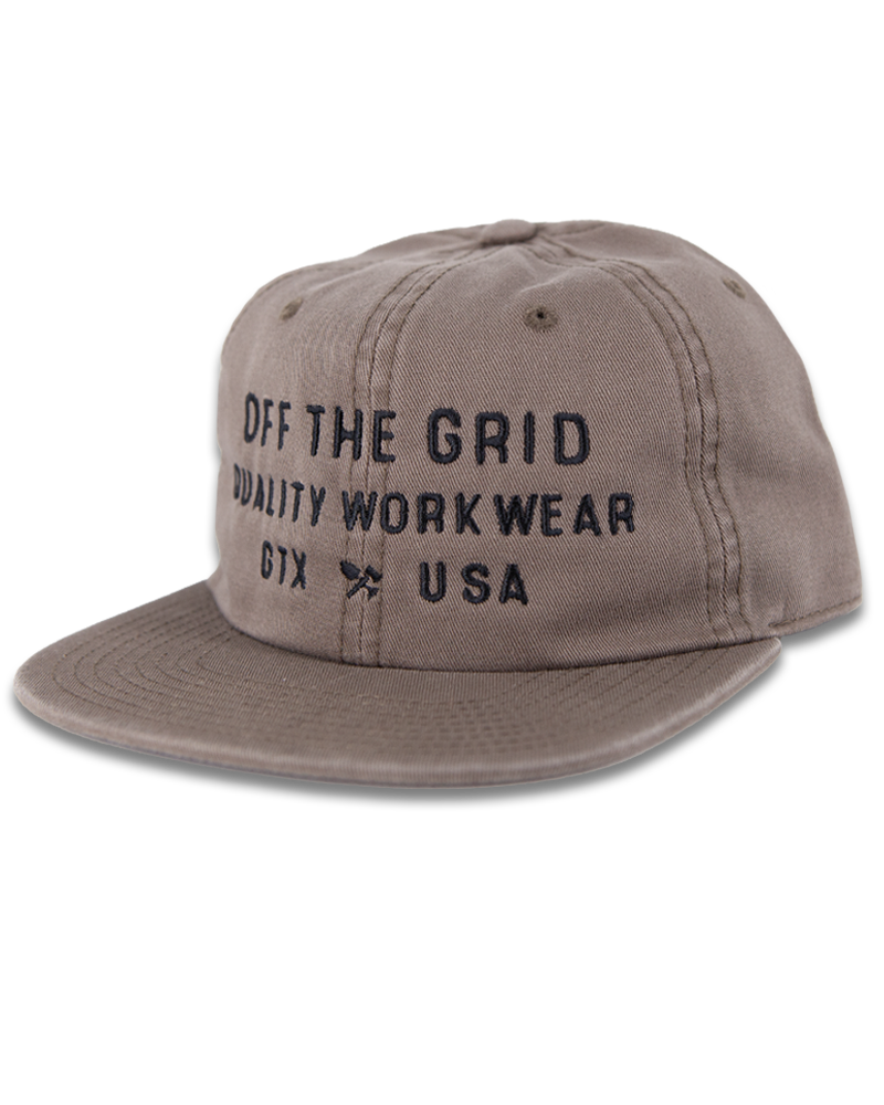Off The Grid Surplus Plated Hat — in-use photo