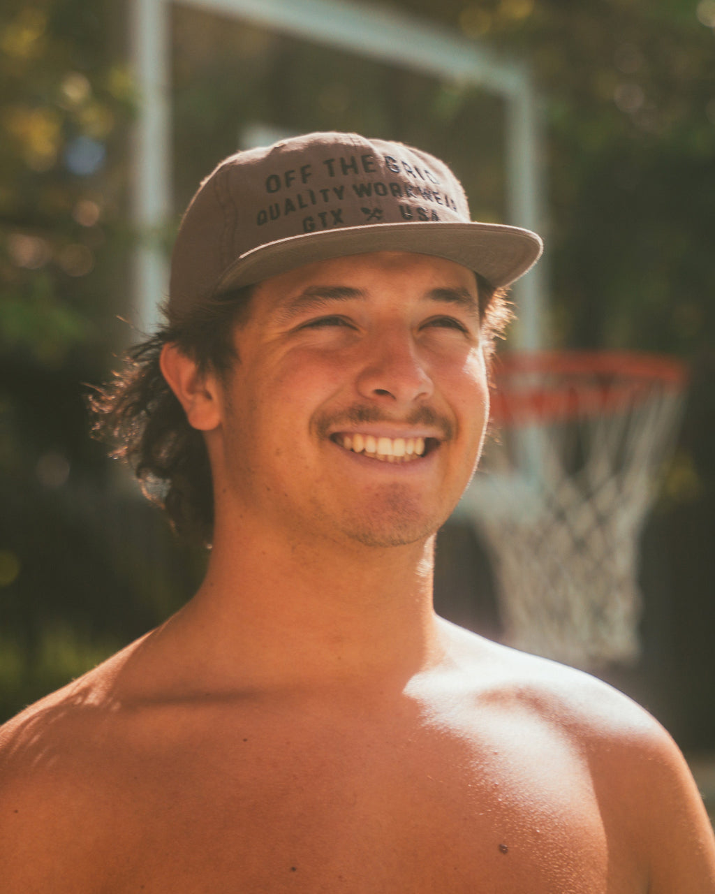 Off The Grid Surplus Plated Hat — side view