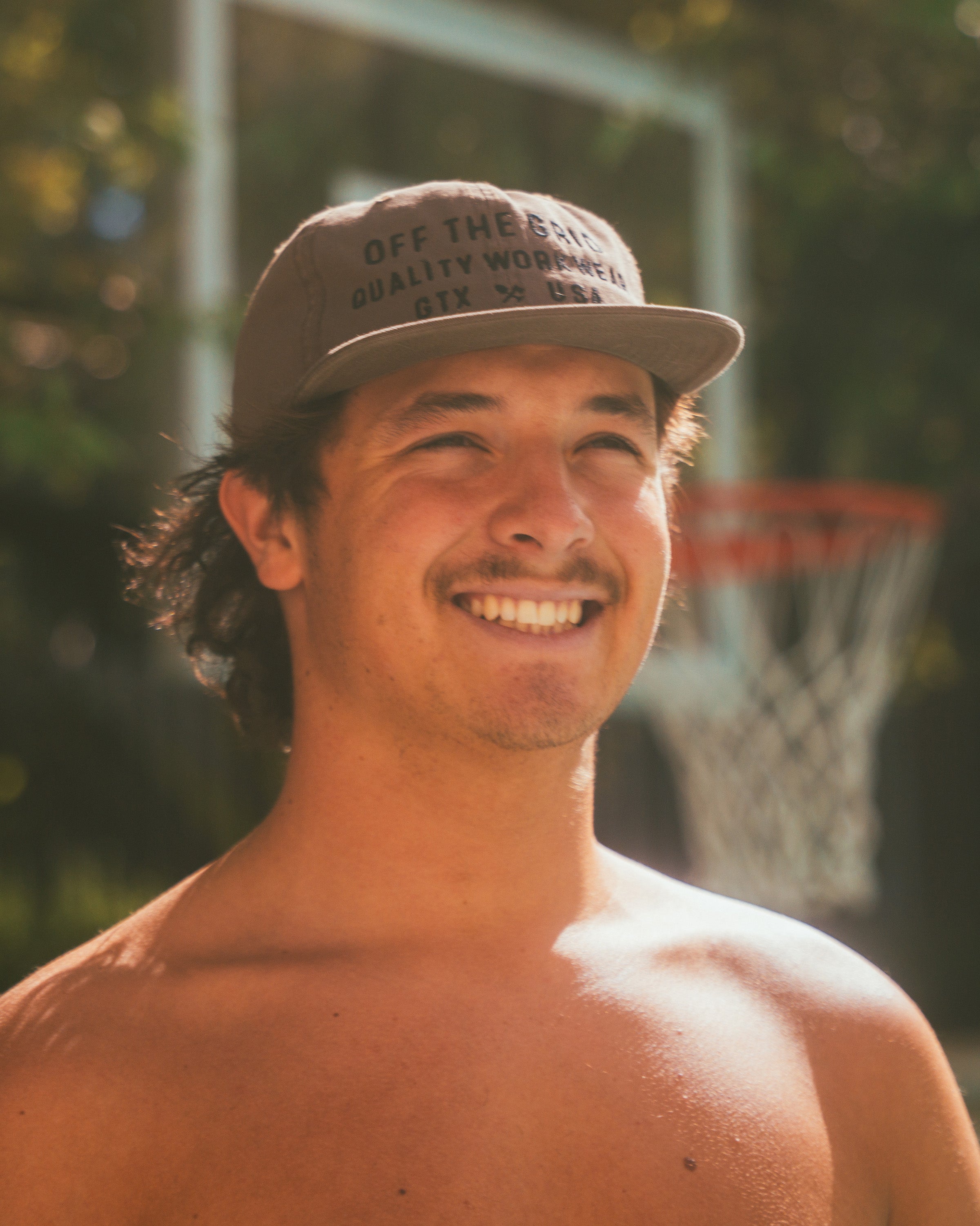 Off The Grid Surplus Plated Hat — side view