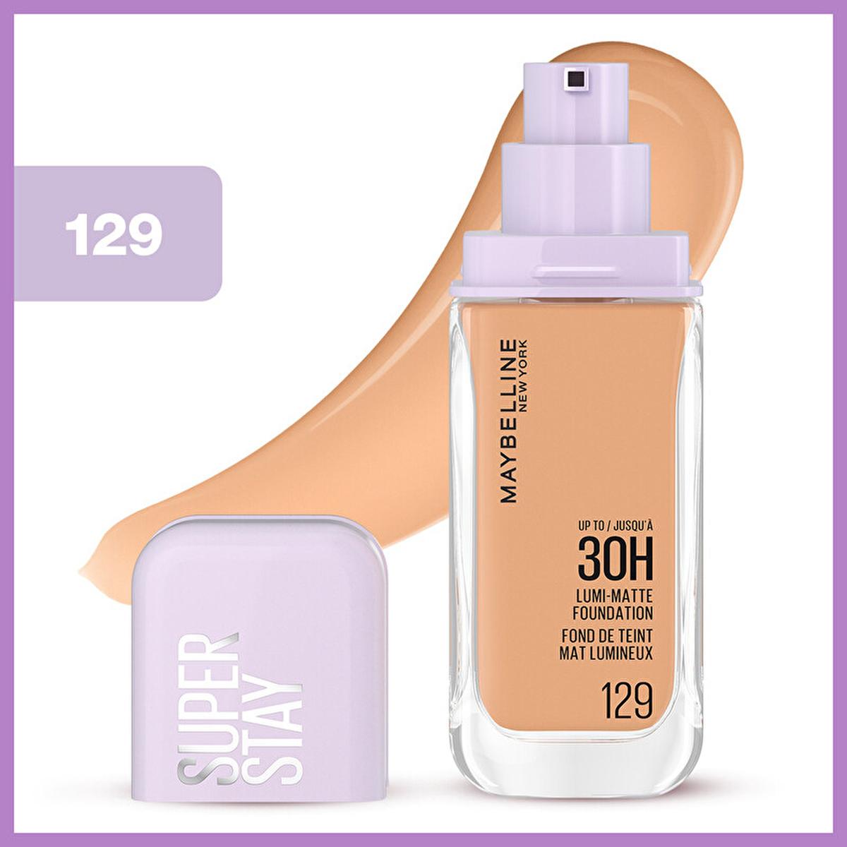 Maybelline New York Super Stay Lumi Matte Foundation - Long-Lasting, Lightweight, Matte Finish Makeup for Various Skin Tones