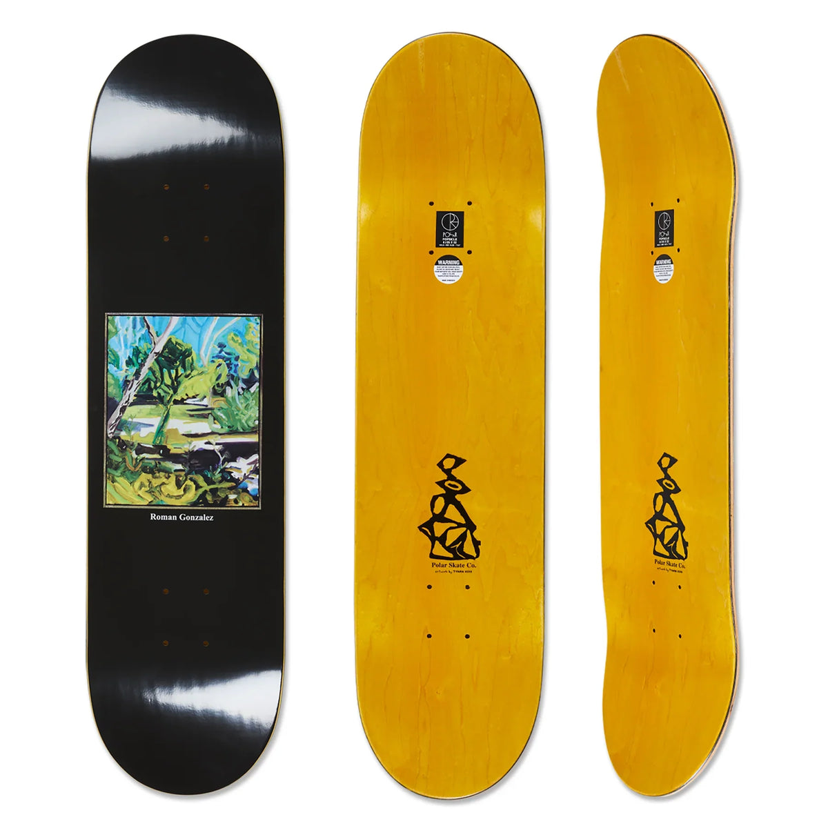 Polar Roman Gonzalez San Gabriels Deck - 8.5" by Skates USA