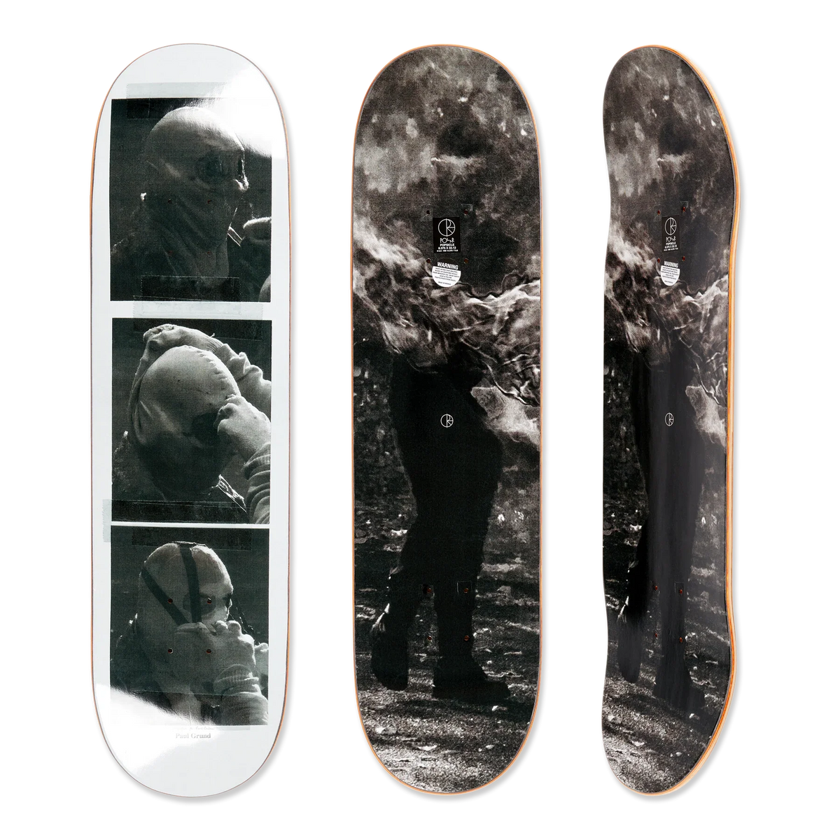 Polar Paul Grund Stuntman A Skateboard Deck - 9.0" by Skates USA