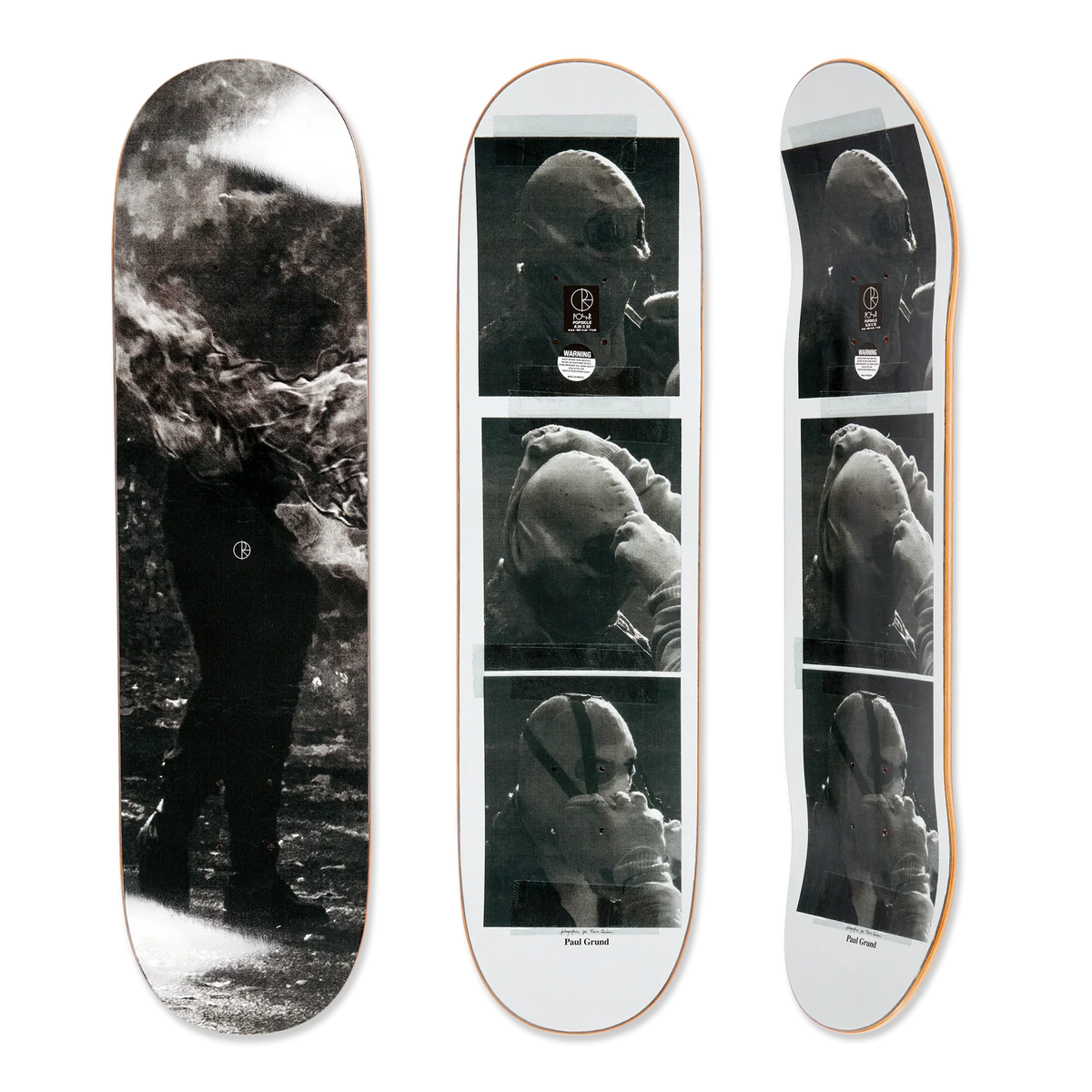 Polar Paul Grund Stuntman B Skateboard Deck - 8.25" by Skates USA