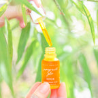 Pretty farm girl Pomegranate Glow Natural Skin Protecting Serum — side view