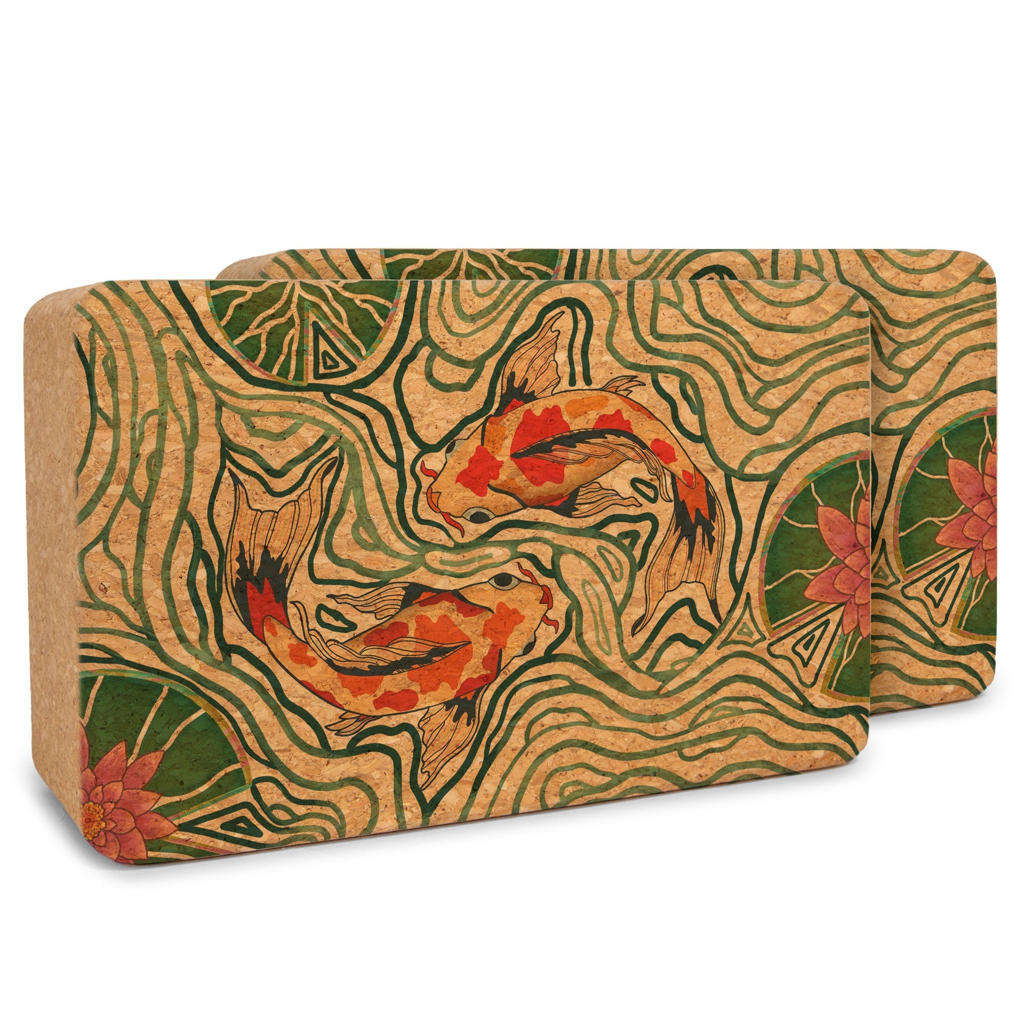 Artist Cork Yoga Block Set – Yoloha Yoga, view 5
