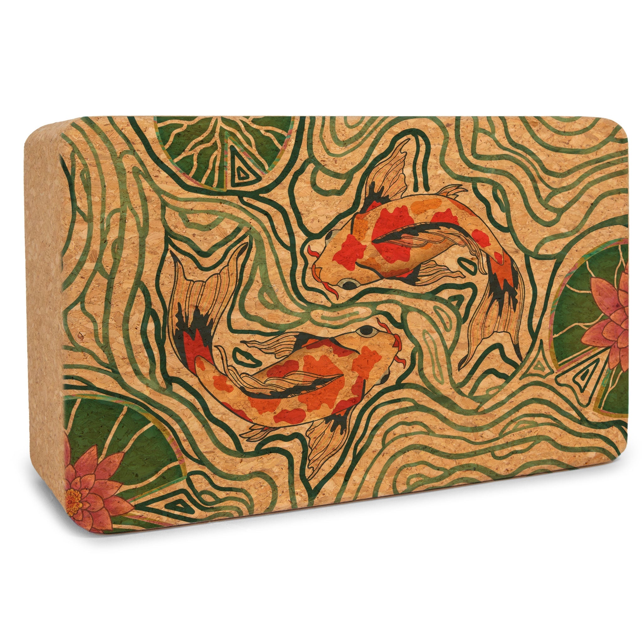 Pond of Harmony Cork Yoga Block – Yoloha Yoga