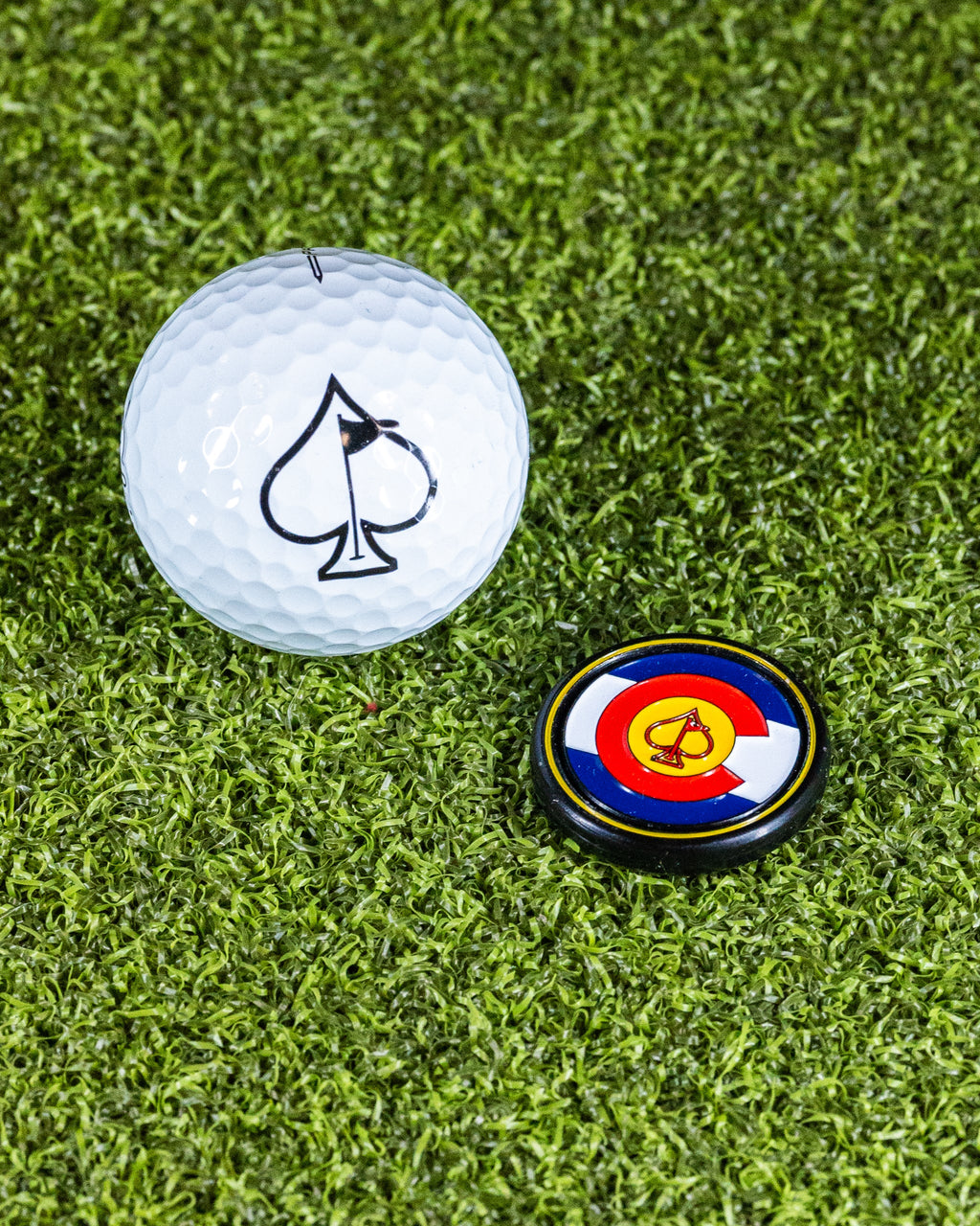 Pop Out Medallion Ball Marker - Colorado – Pins and Aces, view 13